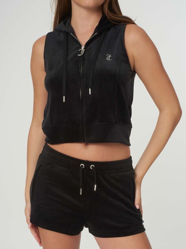 Gilly Velour Gilet