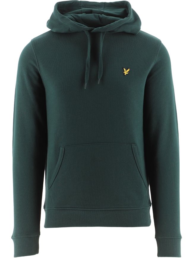 Dark Green Pullover Hoodie