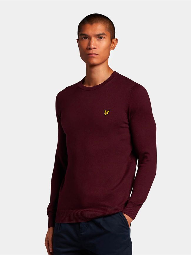 Cotton Merino Crew Jumper