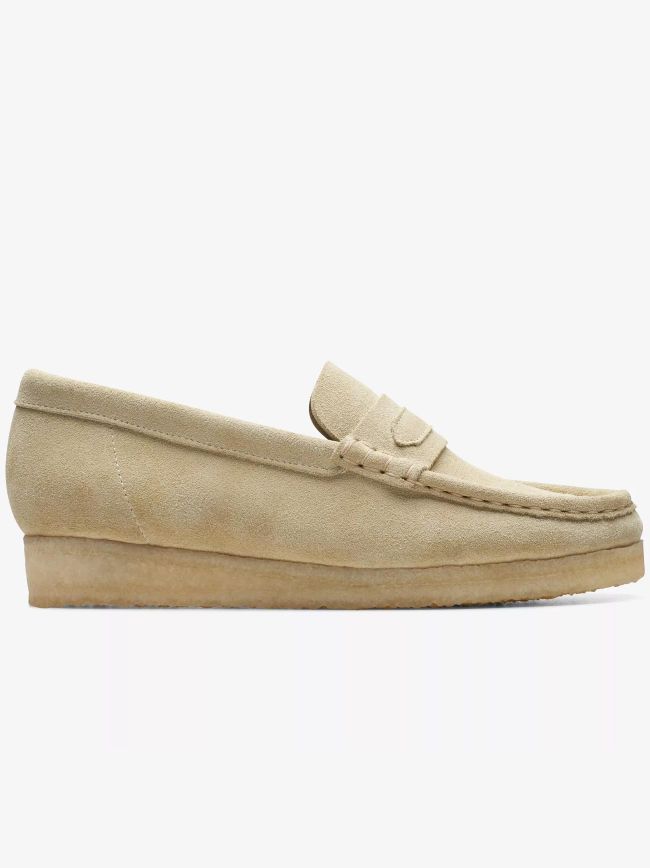 Maple Suede Wallabee Loafer
