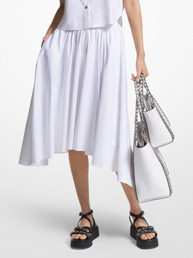 Cotton Poplin Skirt