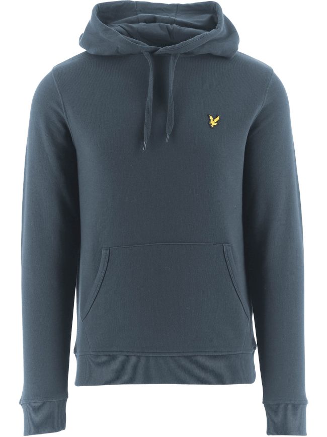 Dark Blue Pullover Hoodie