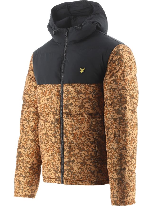 Earth Print Wadded Jacket