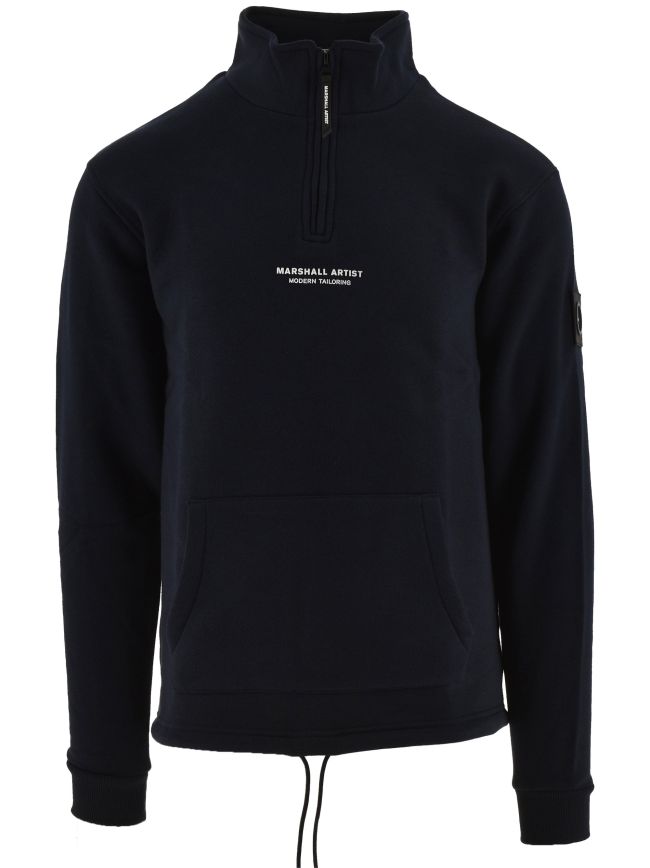 Navy Blue Half Zip Top