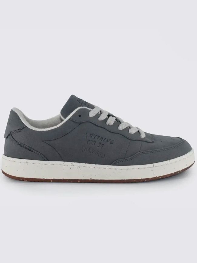 Dark Grey Evergreen Nabuk Trainer