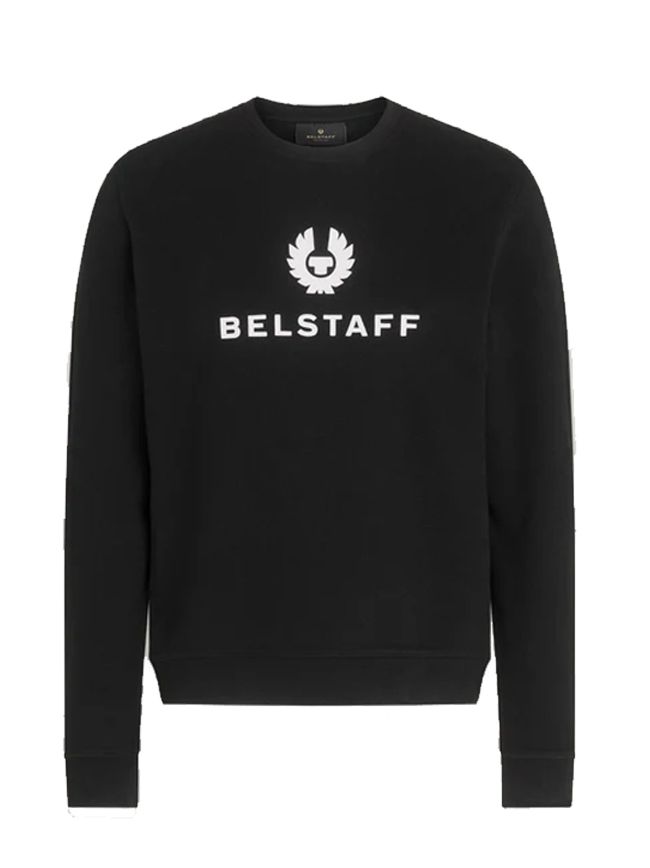 Black Off White Signature Crewneck Sweatshirt